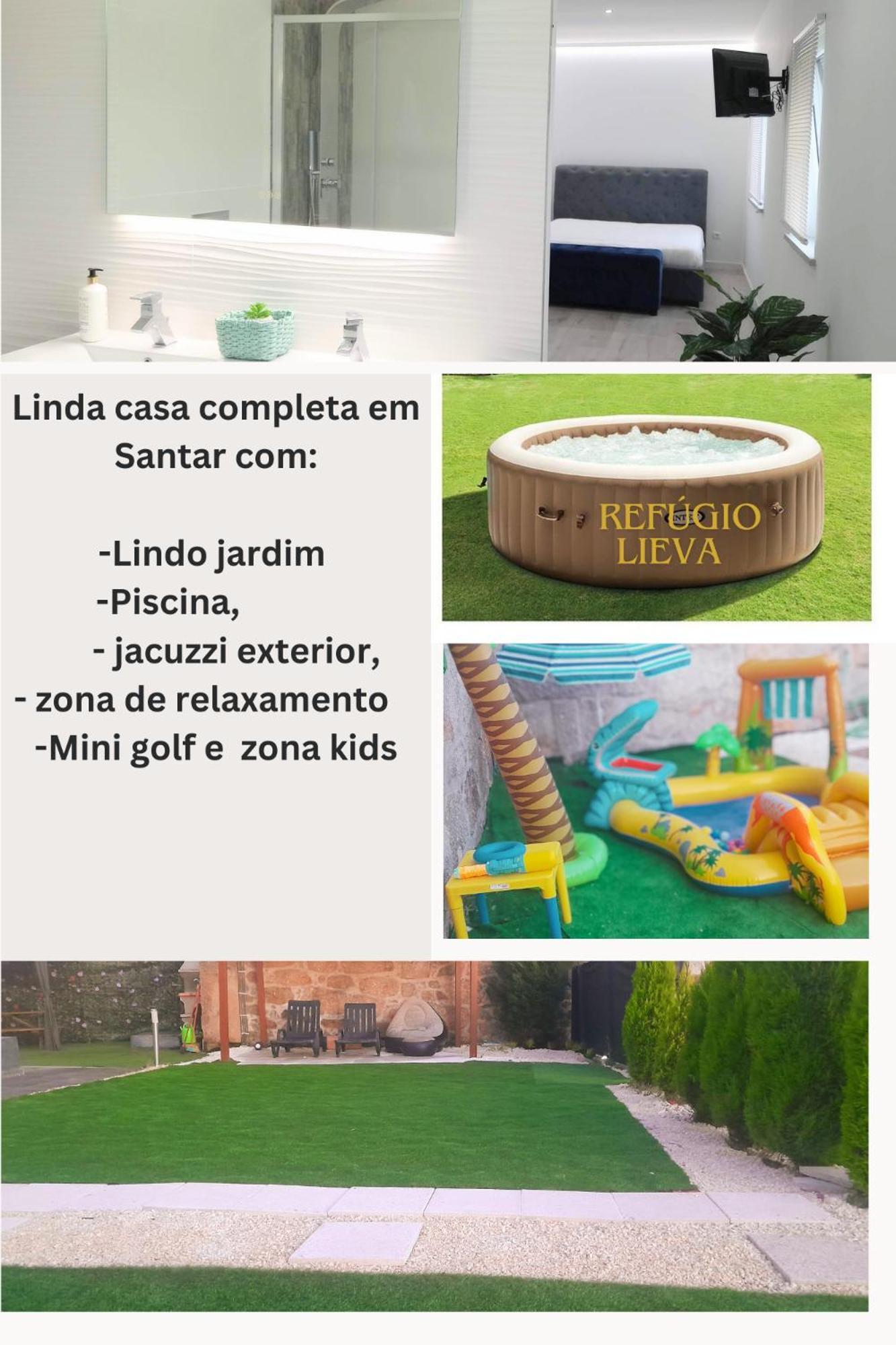Casa Incrivel Refugio Lieva ,Piscina , Jacuzzi Exterior E Zona Kids Apartment เนลาช ภายนอก รูปภาพ